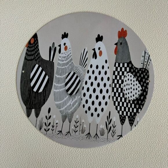 Chickens Farm Metal Sign Home Decor NEW Gift FAST SHIP - Picture 1 of 2